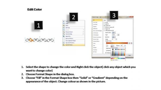 PowerPoint Design Slides Graphic Chains Ppt Backgrounds