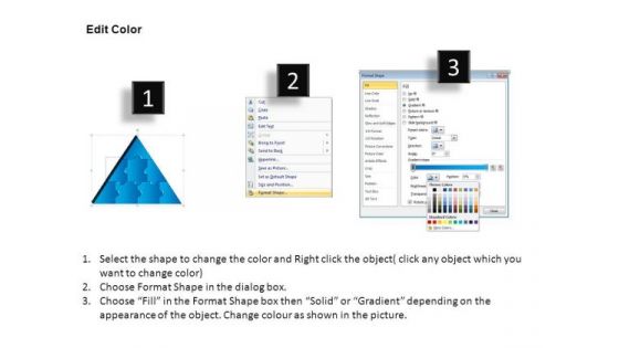 PowerPoint Design Slides Graphic Triangle Puzzle Ppt Layouts