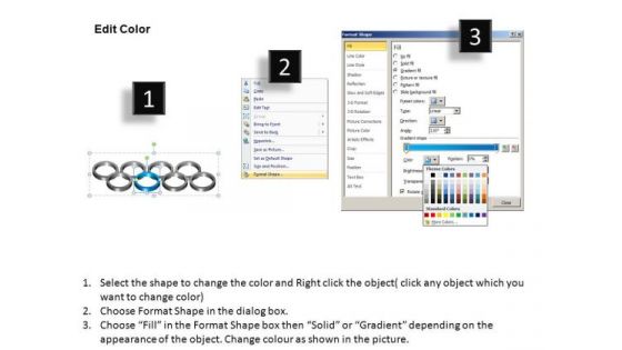 PowerPoint Design Slides Growth Rings Ppt Theme