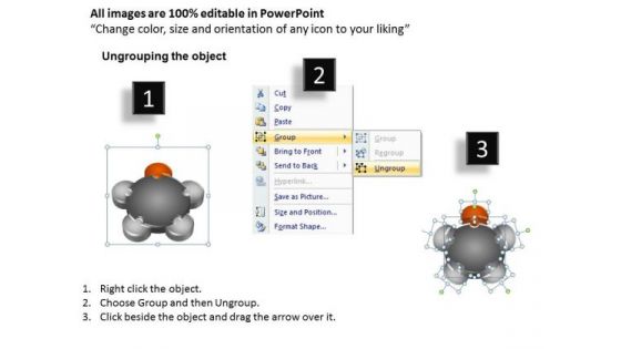 PowerPoint Design Slides Growth Stages Circular Puzzle Ppt Slides