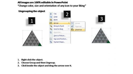 PowerPoint Design Slides Leadership Triangle Process Ppt Template