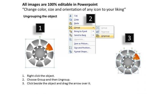 PowerPoint Design Slides Marketing Round Chart Ppt Themes