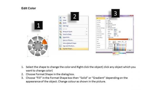 PowerPoint Design Slides Marketing Round Chart Ppt Themes