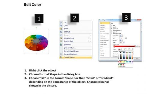 PowerPoint Design Slides Puzzle Process Business Ppt Backgrounds