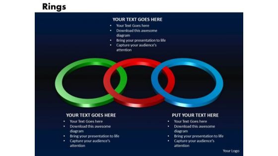 PowerPoint Design Slides Rings Teamwork Ppt Slide Designs