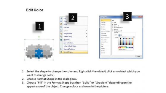 PowerPoint Design Slides Sales Puzzle Process Ppt Designs