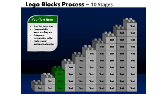 PowerPoint Design Slides Strategy Lego Blocks Ppt Presentation