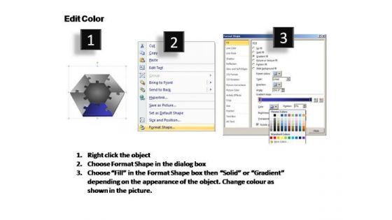 PowerPoint Design Slides Strategy Puzzle Process Ppt Slide Designs