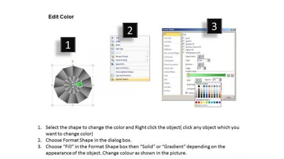 PowerPoint Design Slides Success Circular Quadrant Ppt Template