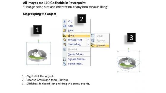 PowerPoint Design Slides Teamwork Circular Arrows Ppt Template