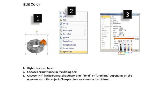 PowerPoint Design Slides Teamwork Circular Chart Ppt Backgrounds