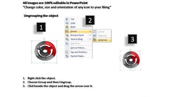 PowerPoint Design Teamwork Circular Reasoning Ppt Presentation