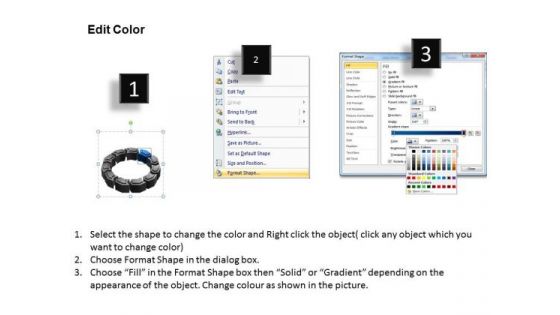 PowerPoint Design Teamwork Process Chart Ppt Presentation