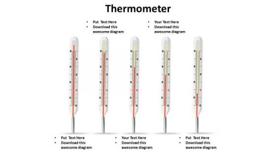 PowerPoint Design Teamwork Thermometer Ppt Theme