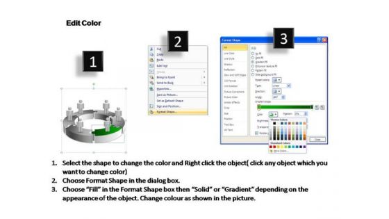 PowerPoint Designs Business Circular Ppt Themes