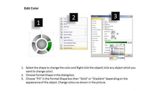 PowerPoint Designs Chart Ring Chart Ppt Backgrounds