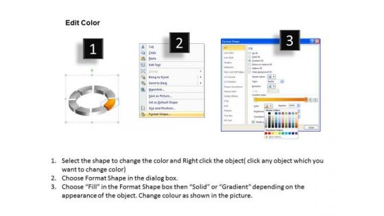 PowerPoint Designs Circle Chart Ring Process Ppt Design Slides
