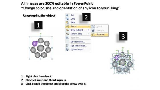 PowerPoint Designs Circular Flow Chart Ppt Slide