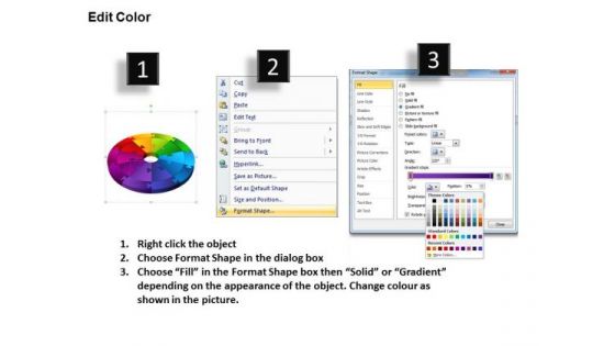 PowerPoint Designs Circular Process Ppt Backgrounds