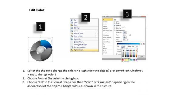 PowerPoint Designs Company Circular Process Ppt Themes