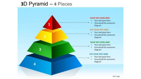 PowerPoint Designs Corporate Competition Pyramid Ppt Process
