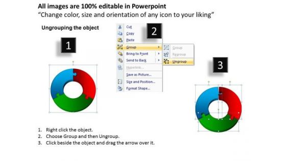 PowerPoint Designs Cycle Puzzle Process Ppt Presentation