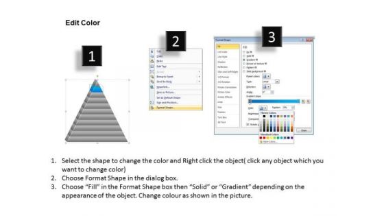 PowerPoint Designs Download Triangle Process Ppt Themes