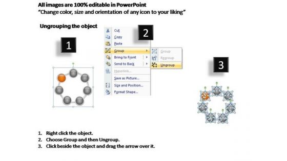 PowerPoint Designs Editable Cycle Process Ppt Backgrounds