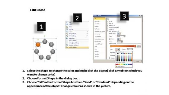 PowerPoint Designs Editable Cycle Process Ppt Backgrounds