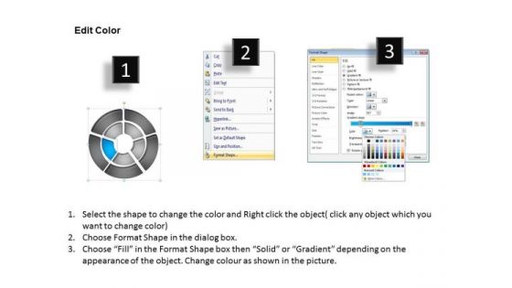 PowerPoint Designs Editable Double Ring Ppt Template