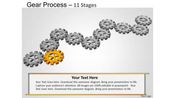PowerPoint Designs Editable Gears Process Ppt Design