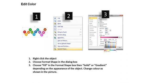 PowerPoint Designs Education Gears Ppt Slides