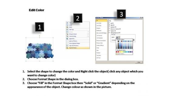 PowerPoint Designs Growth 6x5 Rectangular Jigsaw Puzzle Matrix Ppt Theme