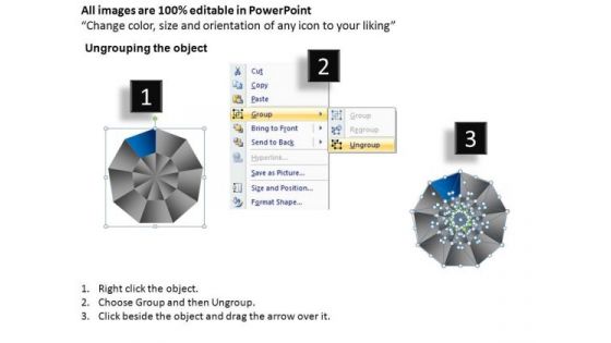 PowerPoint Designs Leadership Circular Quadrant Ppt Designs