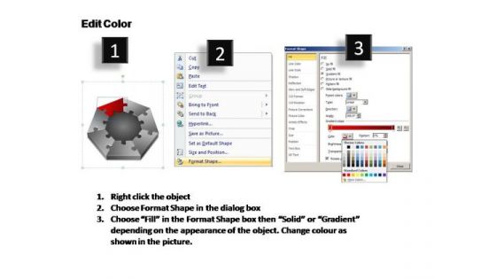PowerPoint Designs Leadership Puzzle Structure Ppt Templates