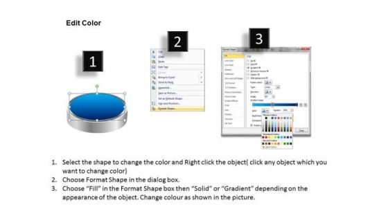 PowerPoint Designs Marketing 3d Pedestal Ppt Process