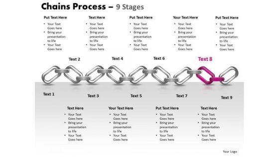PowerPoint Designs Marketing Chains Ppt Slides
