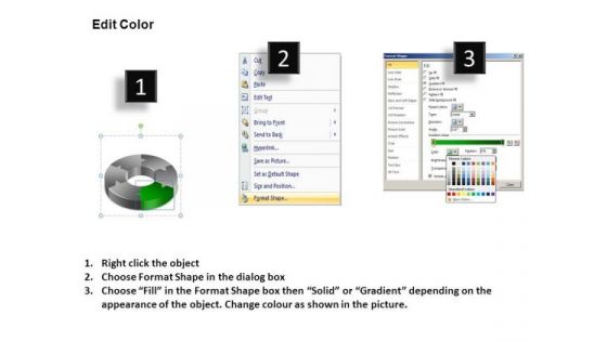 PowerPoint Designs Marketing Circular Chart Ppt Slides