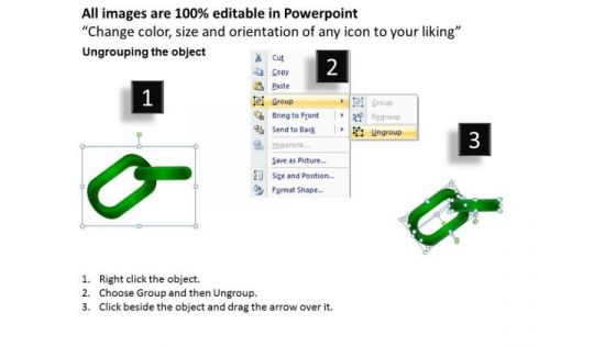 PowerPoint Designs Process Chains Ppt Slides