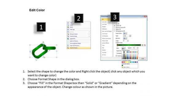 PowerPoint Designs Process Chains Ppt Slides