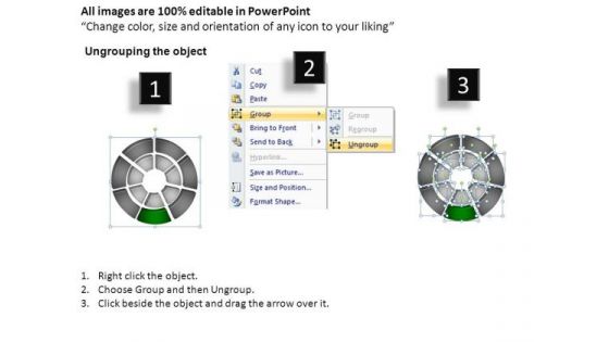 PowerPoint Designs Process Double Ring Ppt Backgrounds