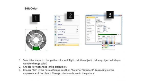PowerPoint Designs Process Double Ring Ppt Backgrounds