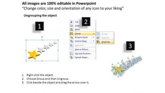PowerPoint Designs Process Stars Ppt Layouts