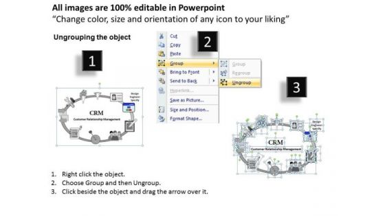 PowerPoint Designs Sales Customer Relationship Management Ppt Slide