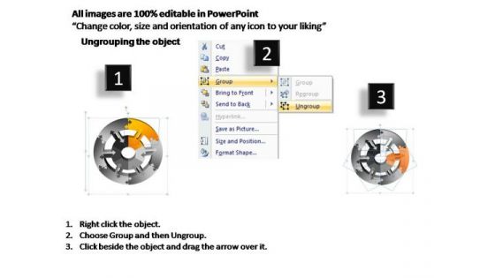 PowerPoint Designs Sales Round Moving Ppt Theme