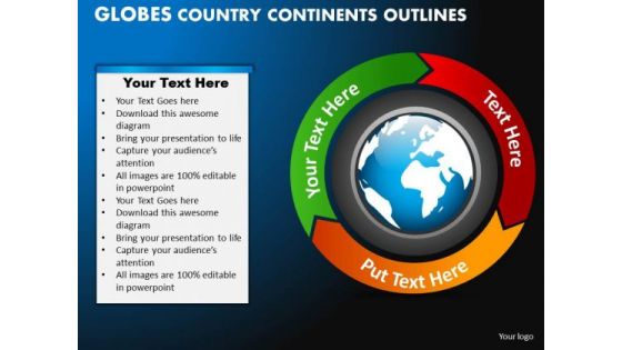 PowerPoint Designs Strategy Globes Country Ppt Templates