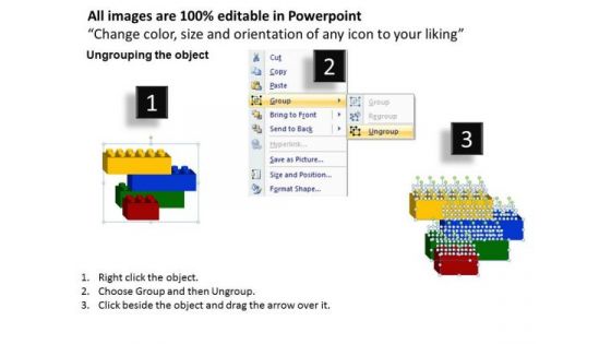 PowerPoint Designs Strategy Lego Ppt Slides