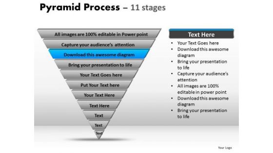 PowerPoint Designs Strategy Pyramid Process Ppt Presentation