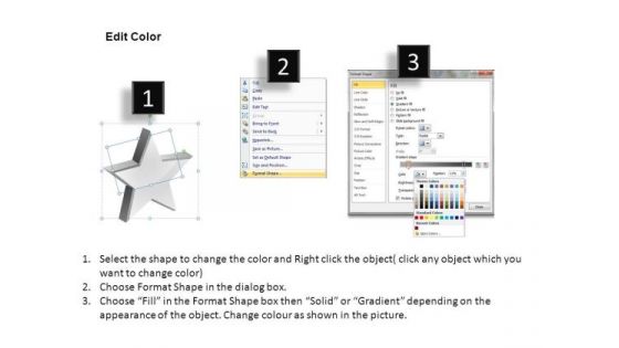 PowerPoint Designs Strategy Stars Ppt Layouts
