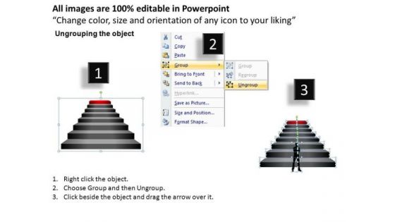PowerPoint Designs Teamwork Ladder Ppt Layout